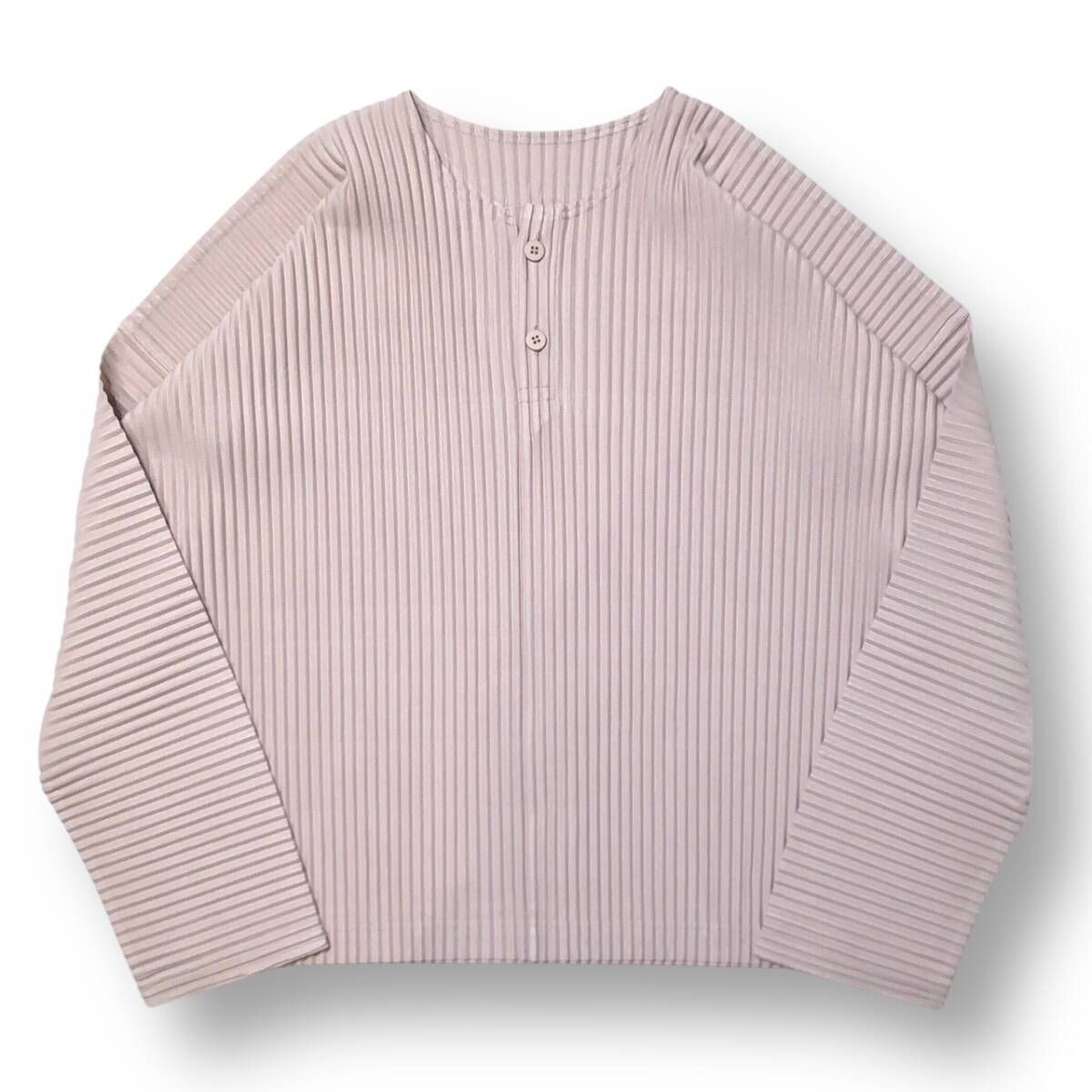 25 ss HOMME PLISSE ISSEY MIYAKE MONTHLY COLOR サイズ2 ベージュ オムプリッセイッセイミヤケ