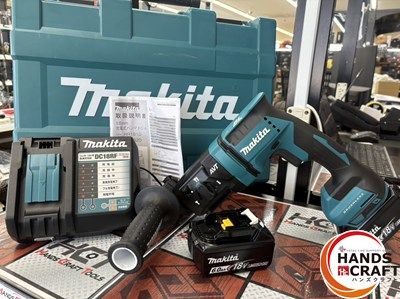 miakta マキタ ハンマドリル 18 mm バッテリー BL 1860 B ×2 充電器付 ハンズクラフ