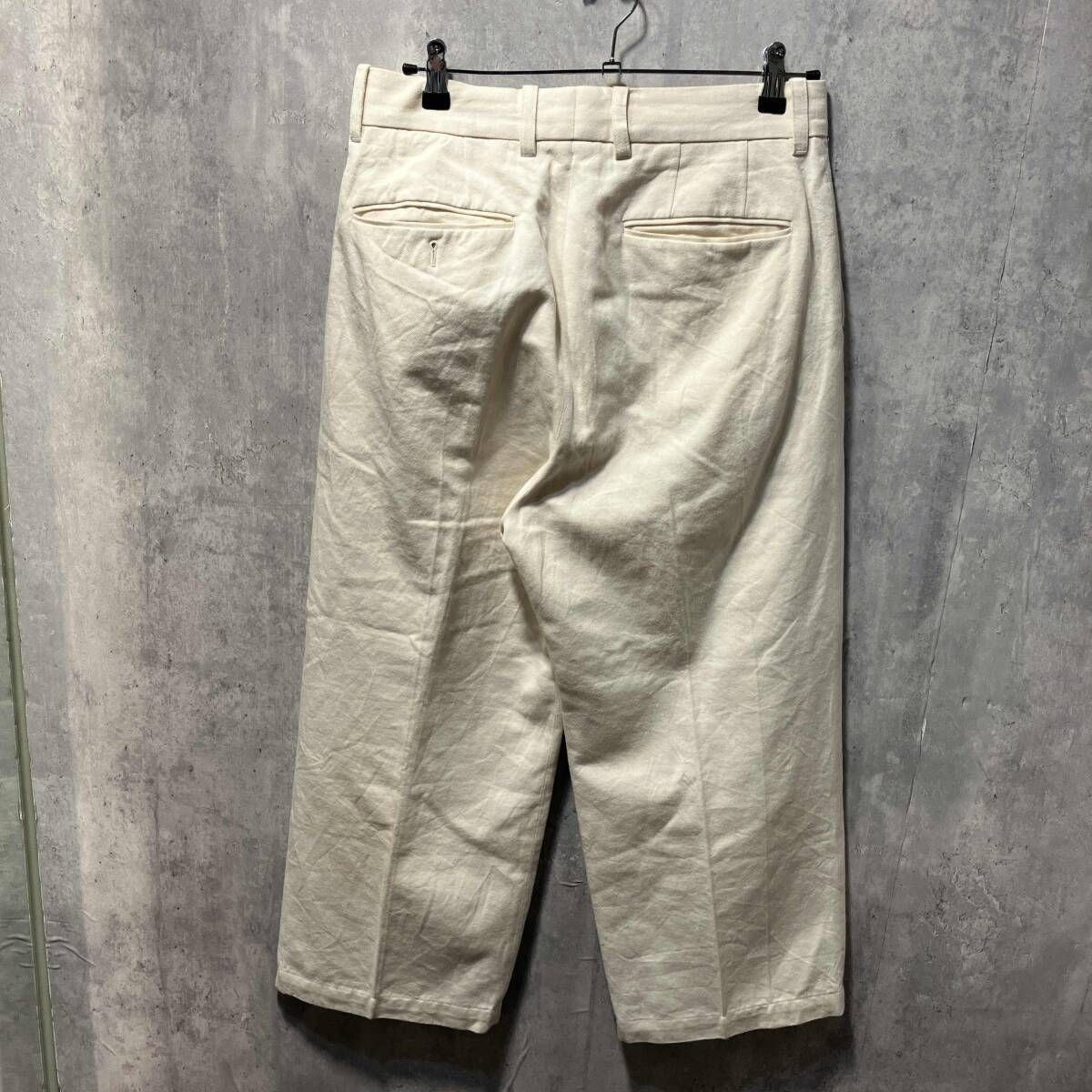 stein st.130 ワイドパンツ stein ST.130 ワイドストレートパンツ Mサイズ 節約 シュタイン Stein