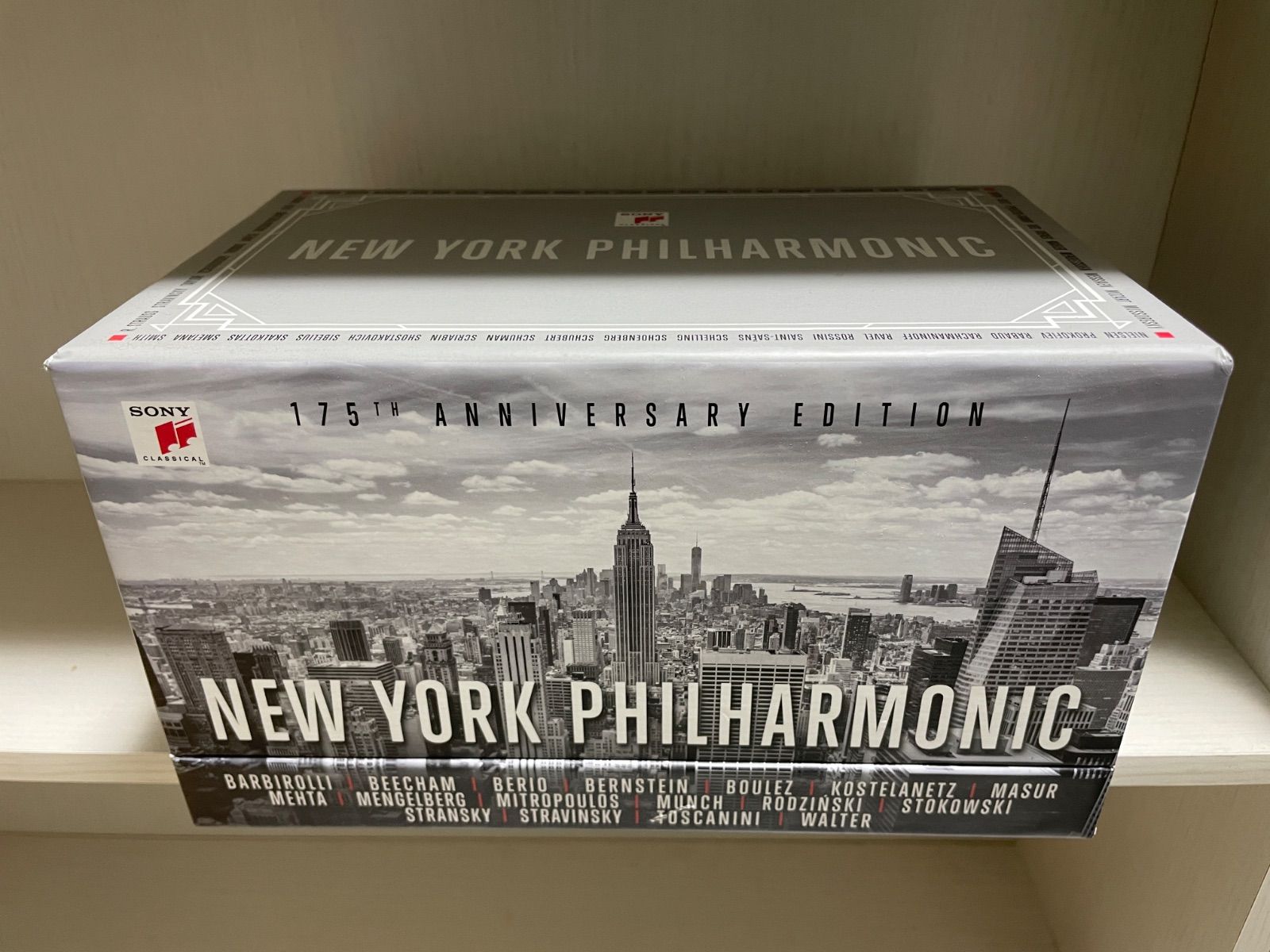 川/z 【CDBOX】 65DISC ニューヨーク・フィルハーモニック 創立175年