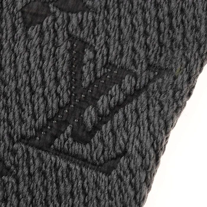 美品】LOUIS VUITTON ルイ・ヴィトン マフラー エシャルプ・ロゴマニア