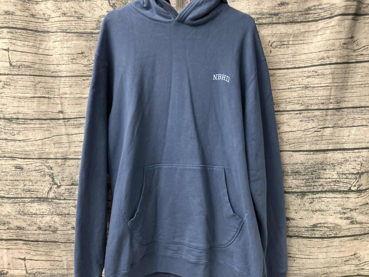 ネイバーフッド 212 FPNH CSM 03 BLU パーカー Lサイズ