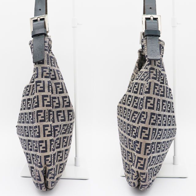 フェンディ FENDI ズッカ柄 ズッキーノ ショルダーバッグ キャンバス