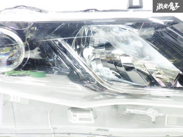 LED点灯OK!!割れ無】 日産 純正 C27 セレナ 前期 LED ヘッドライト