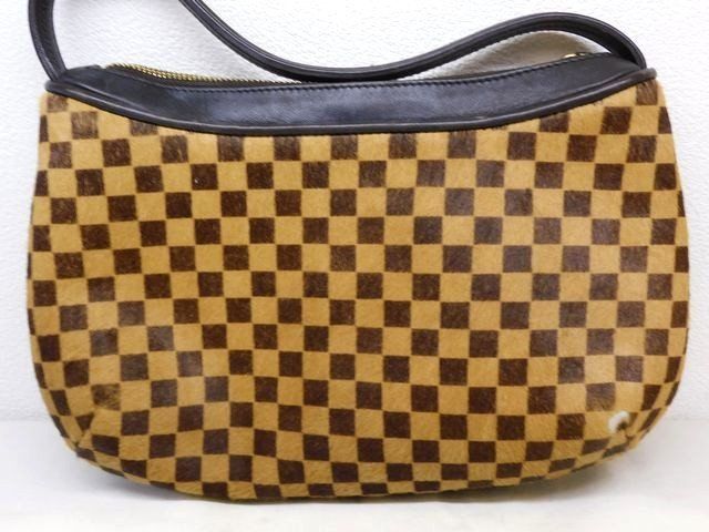 ヴィトン □ M92132 CE1010 ダミエ ソバージュ タイガー ハラコ