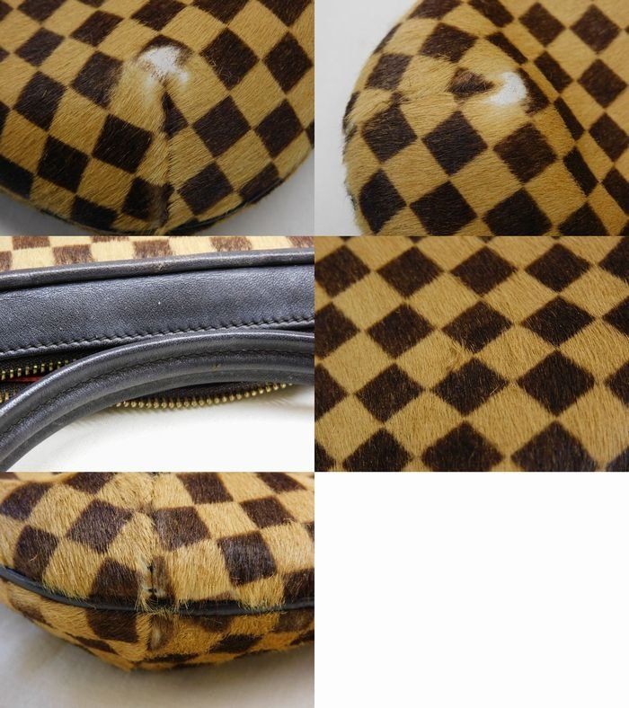 ヴィトン □ M92132 CE1010 ダミエ ソバージュ タイガー ハラコ