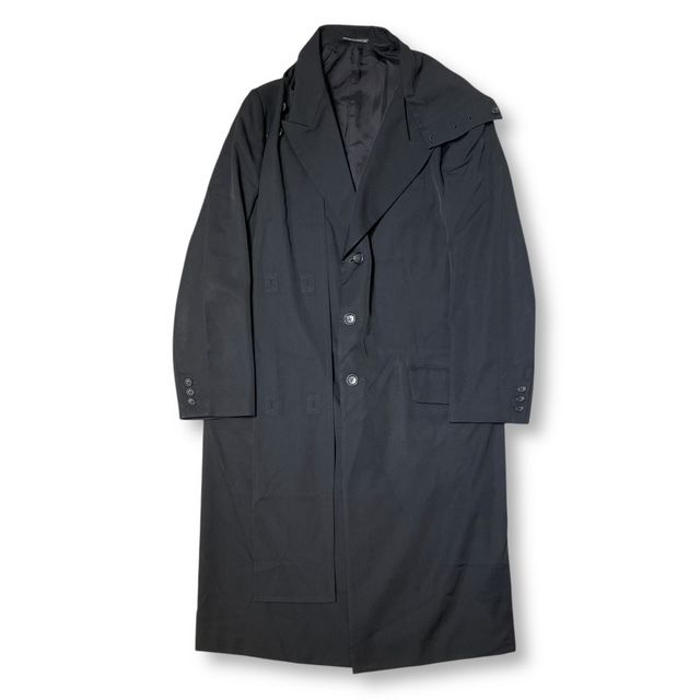 22 aw YOHJI POUR HOMME W STOLE JACKET テーラードジャケット サイズ2 袖中使用感有 ヨウジヤマモトプールオム