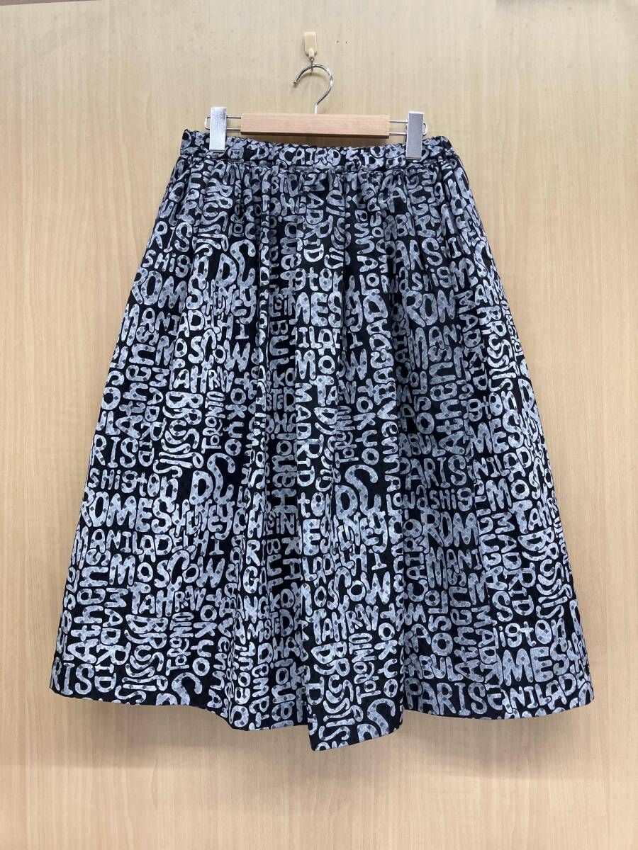 BLACK COMME des GARCONS スカート 総柄 XSサイズ D-S003 - メルカリ