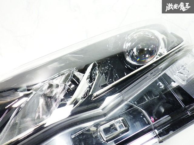 LED点灯OK!!割れ無】 日産 純正 C27 セレナ 前期 LED ヘッドライト