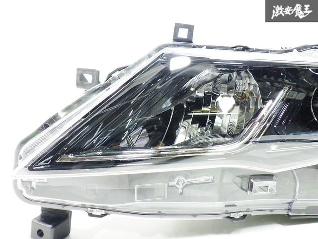 LED点灯OK!!割れ無】 日産 純正 C27 セレナ 前期 LED ヘッドライト