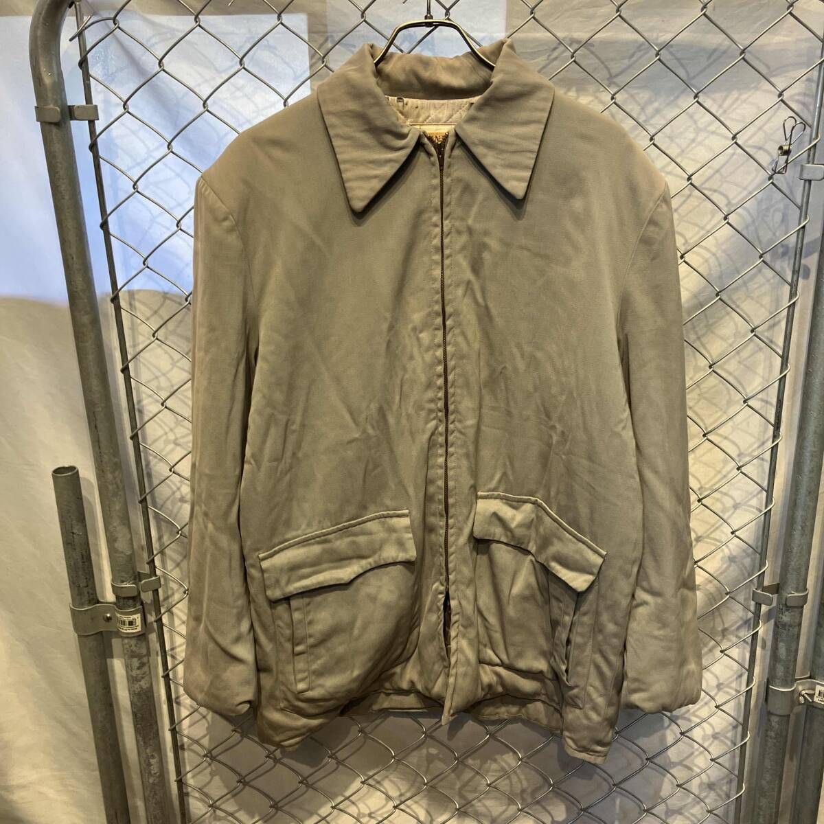 50-60 s PENNEY ギャバジンジャケット その他ジャケット グレー 42 ペニーズ