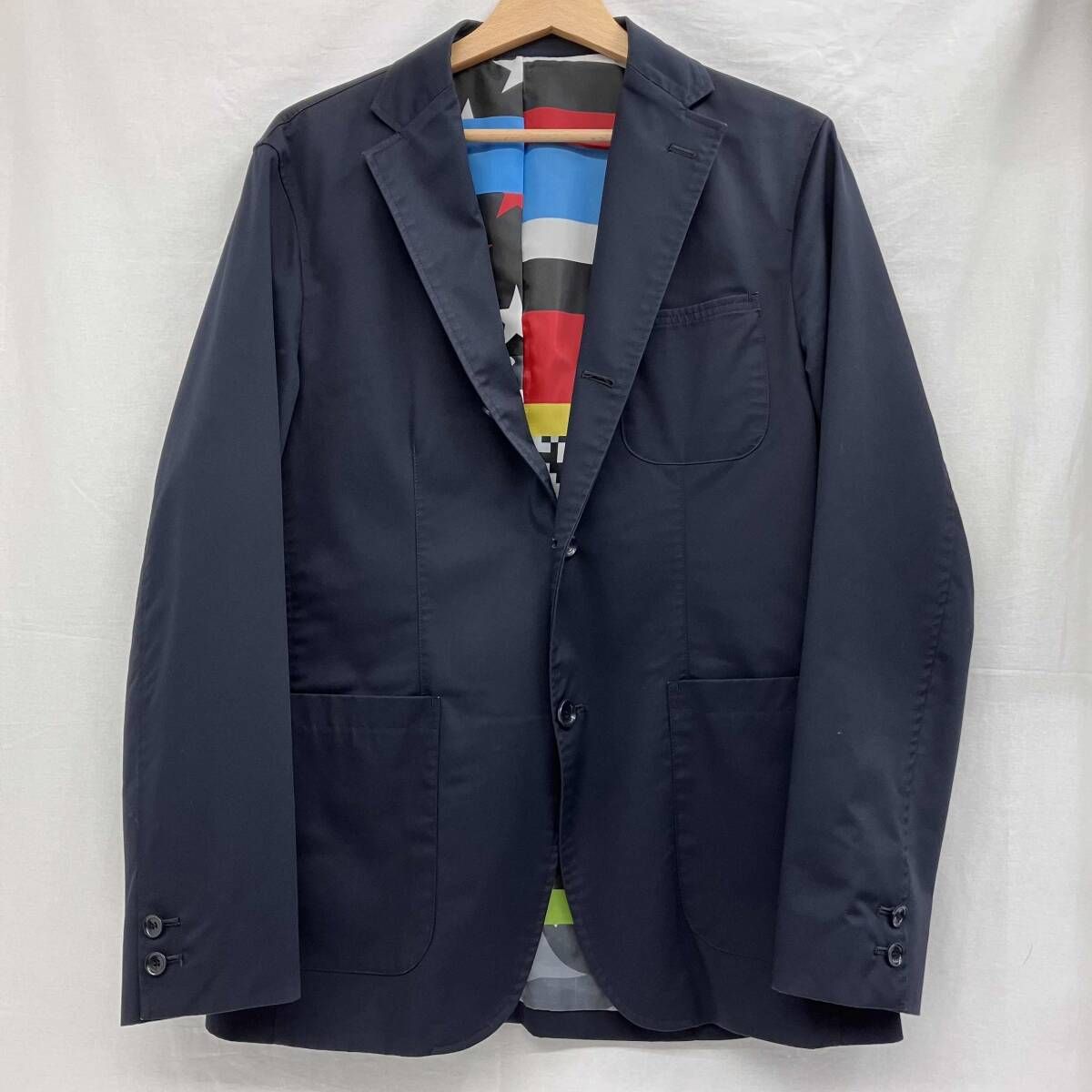 UNIFORM ユニフォームエクスペリメント UE-17036 テーラードジャケット 内側総柄