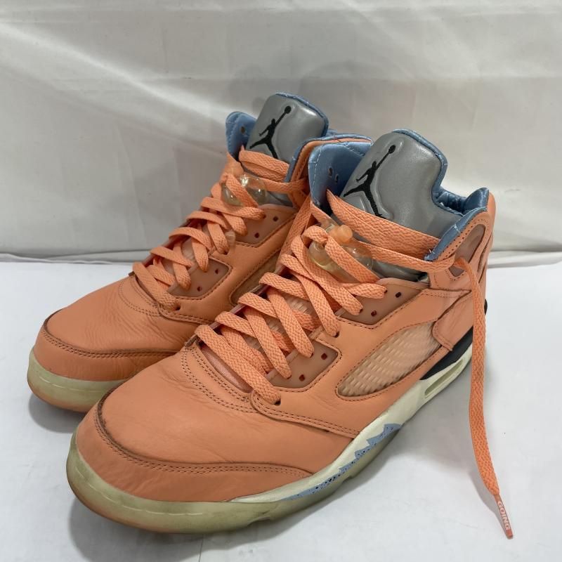 中古】DJ Khaked×NIKE AIR JORDAN 5 RETRO Crimson Bliss サイズ28.5cm