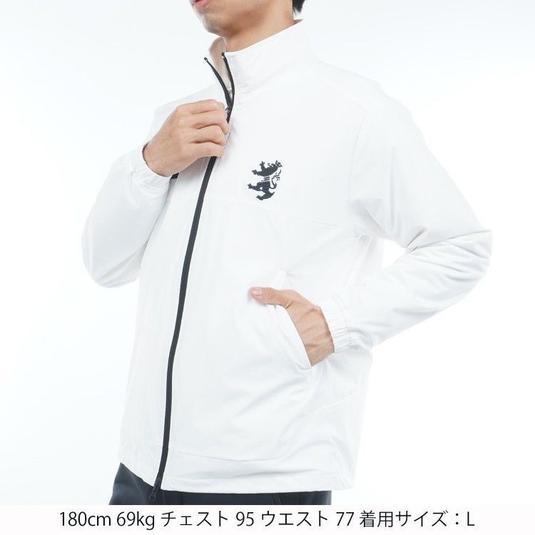 アドミラルゴルフ ジャケット メンズ 長袖 フルジップ エアポカ