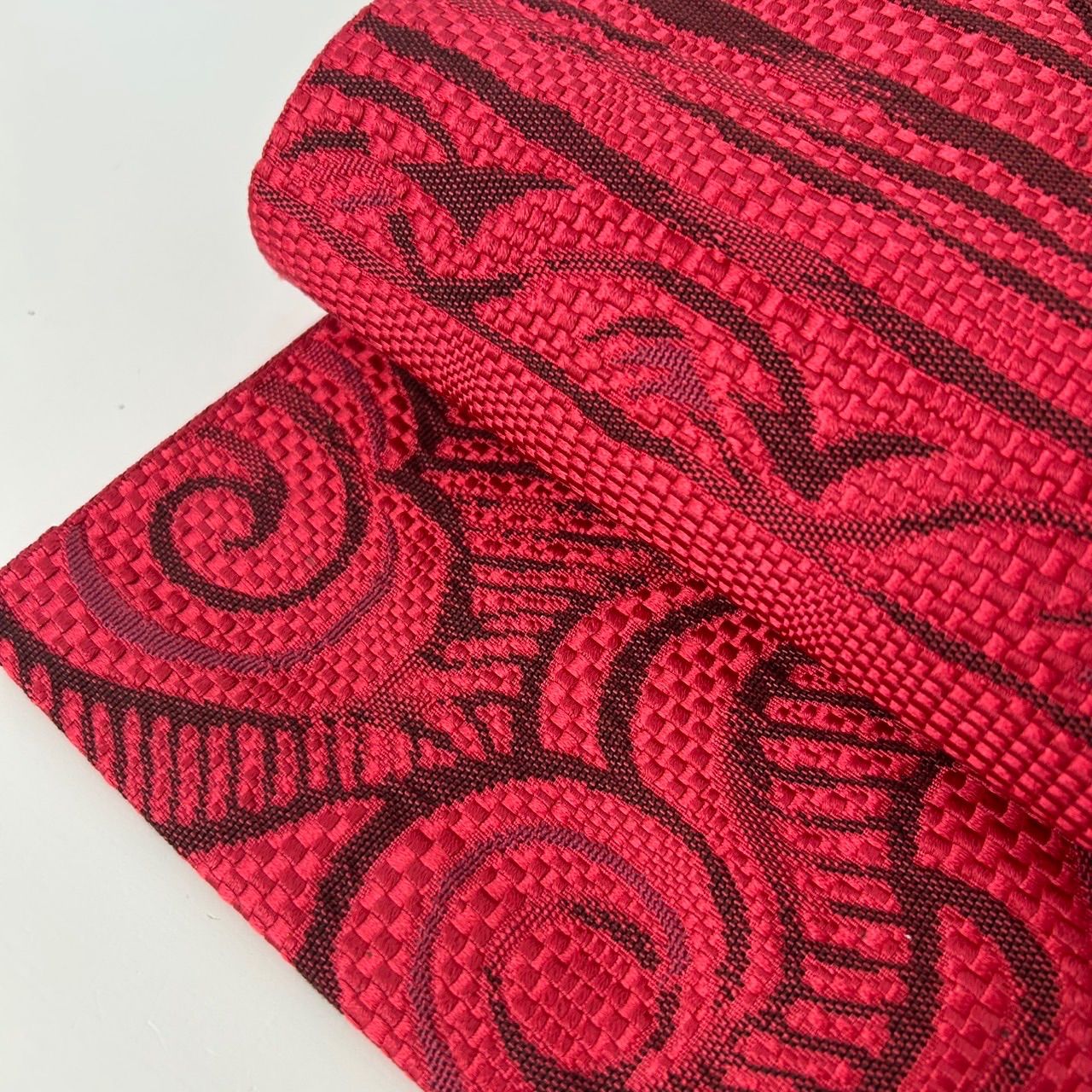 名古屋帯 本場筑前博多帯 可愛い織り出し 八寸 正絹 着物 MA-1657