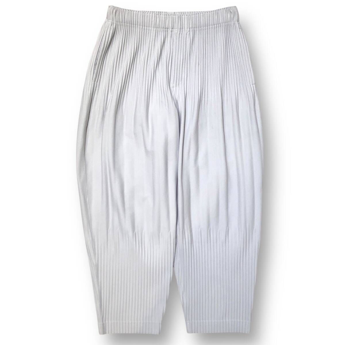HOMME PLISSE ISSEY MIYAKE ベーシック消しプリーツパンツ ロング
