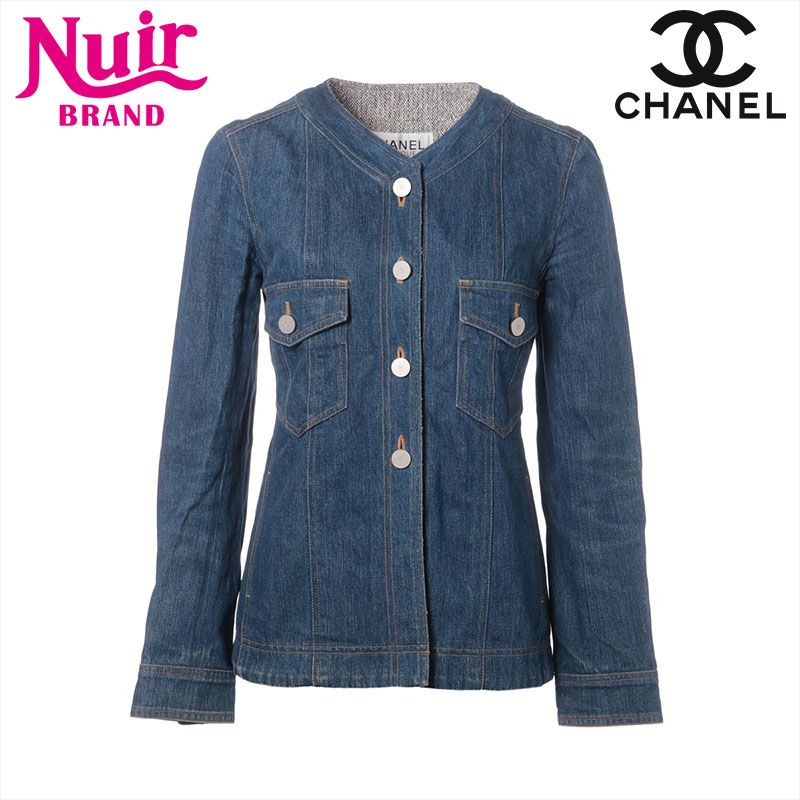 CHANEL シャネル ジャケット デニム 99C Size:34 - メルカリ