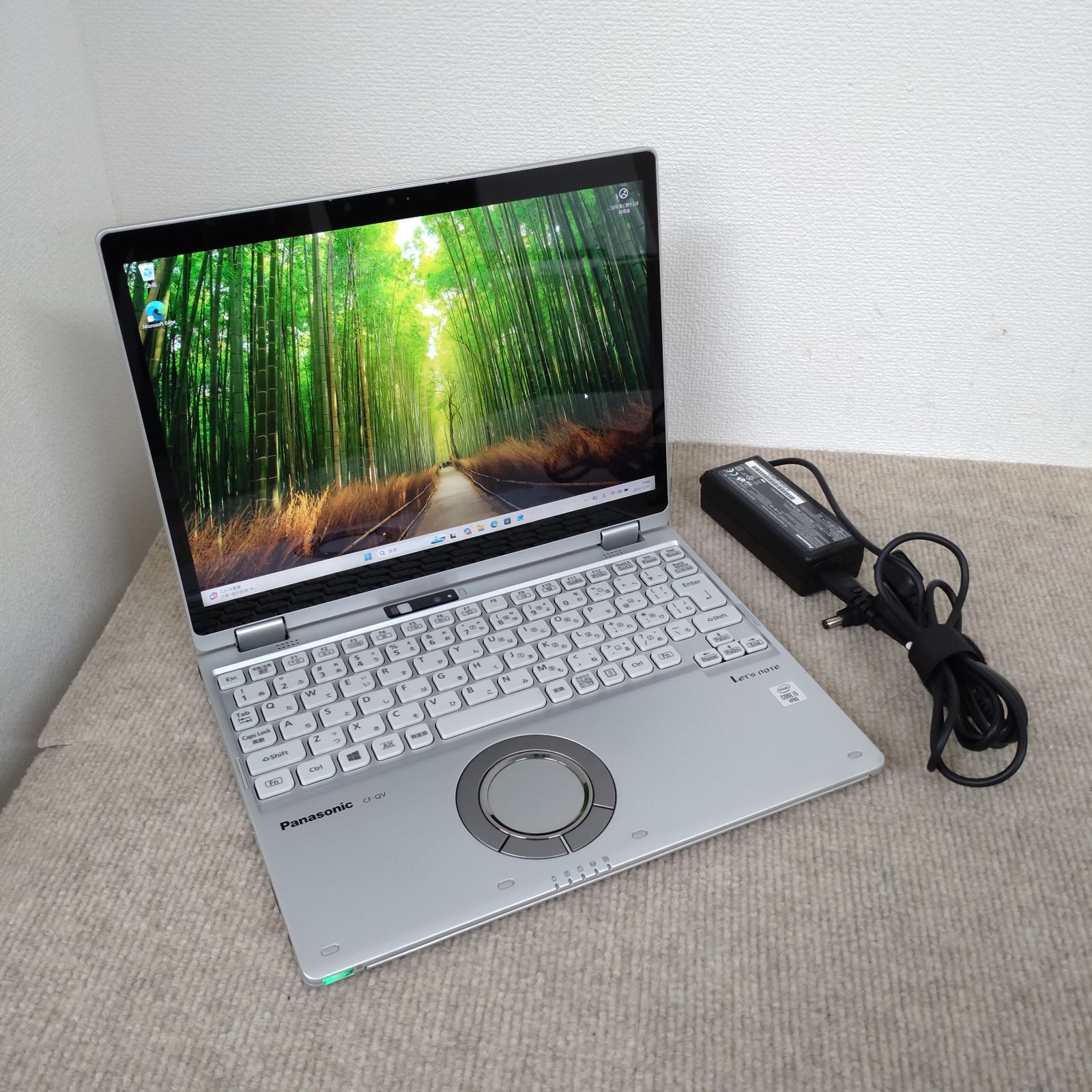 Panasonic CF QV 9 2 in 1 I 5 10310 U 8 GBメモリ Windows 11 画面良好 カメラ内蔵 12型 NB 144