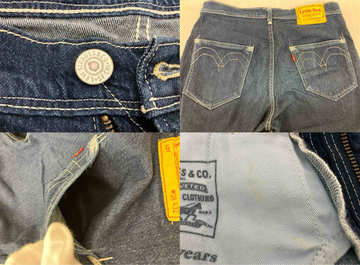 LEVI'S Red リーバイスレッド ジ-ンズ デニム W28 L32 - メルカリ