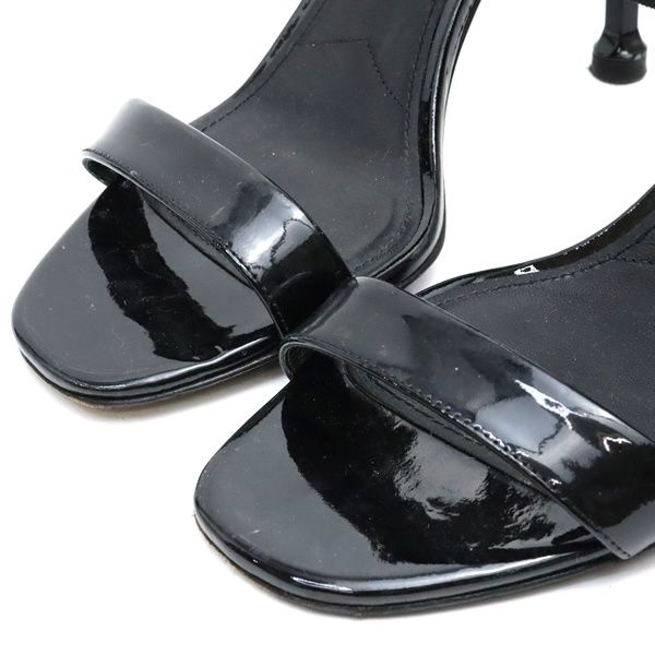 広尾店】プラダ PRADA ストラップサンダル エナメルレザー パテント