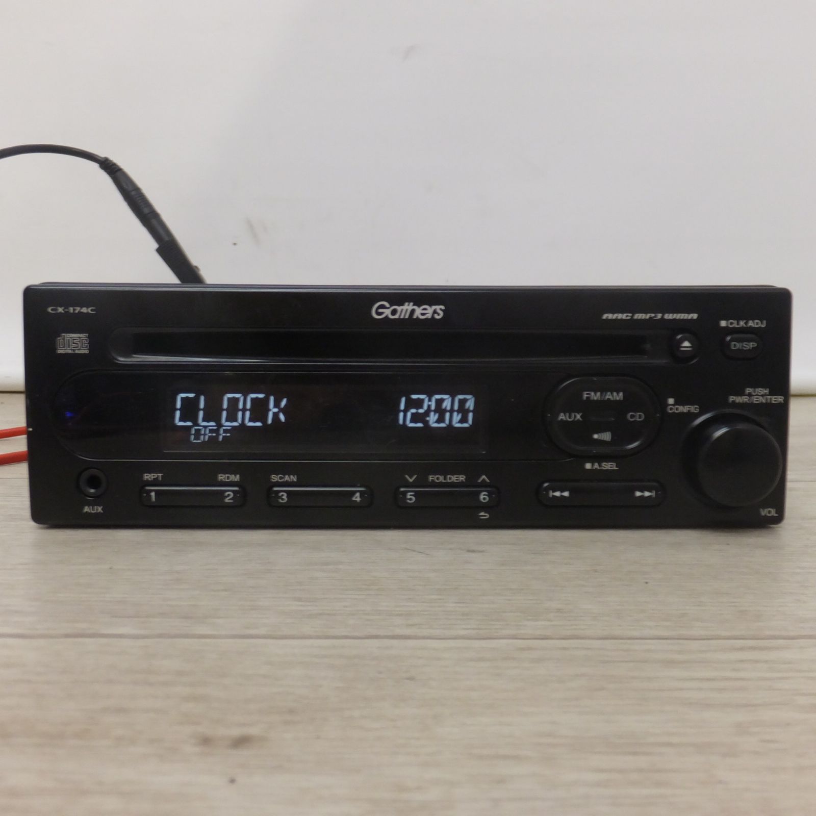 送料無料] ☆ケンウッド製 ホンダ 純正 カーオーディオ CDチューナー