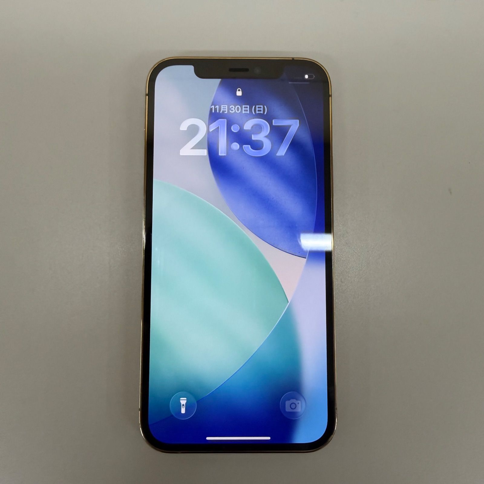 ◎ iPhone 12 Pro 128GB MGM73J/A ゴールド ネットワーク制限〇 SIM