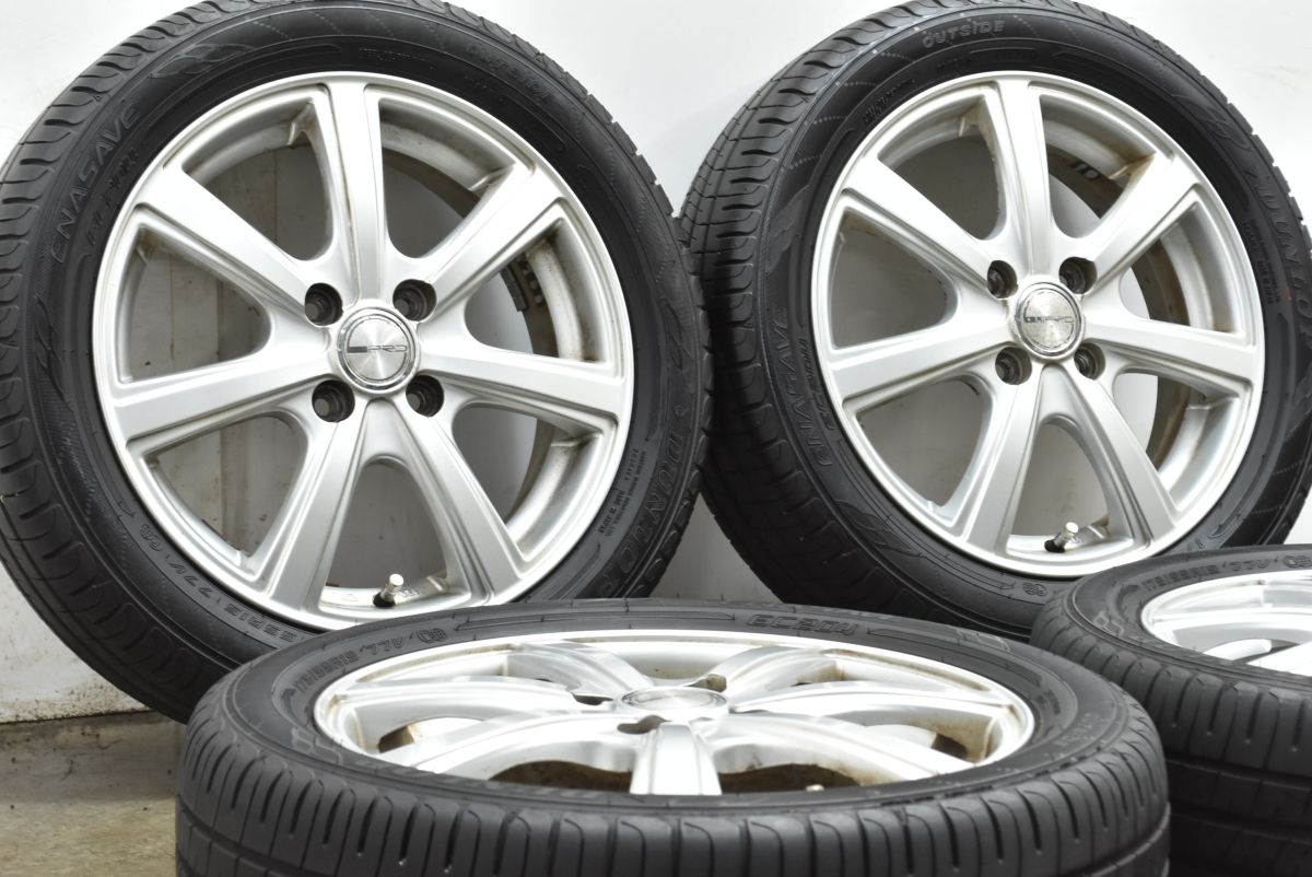 バリ溝 PRD 15 in 4 5 J 43 PCD 100 ダンロップ エナセーブ EC 204 175 55 R タンク ルーミー トール ジャスティ 交換用