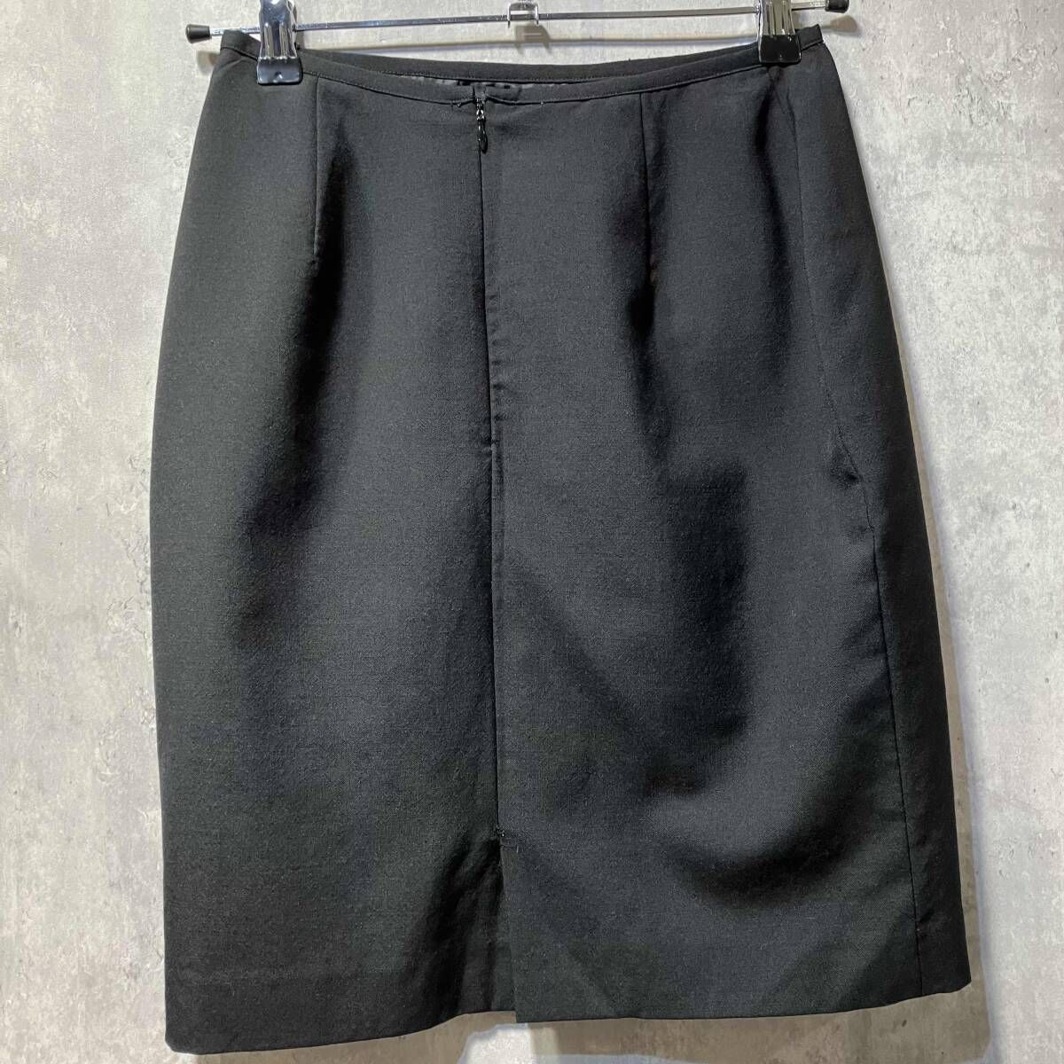 00s JEAN PAUL GAULTIER CLASSIQUE wool slim skirt ウールスリム