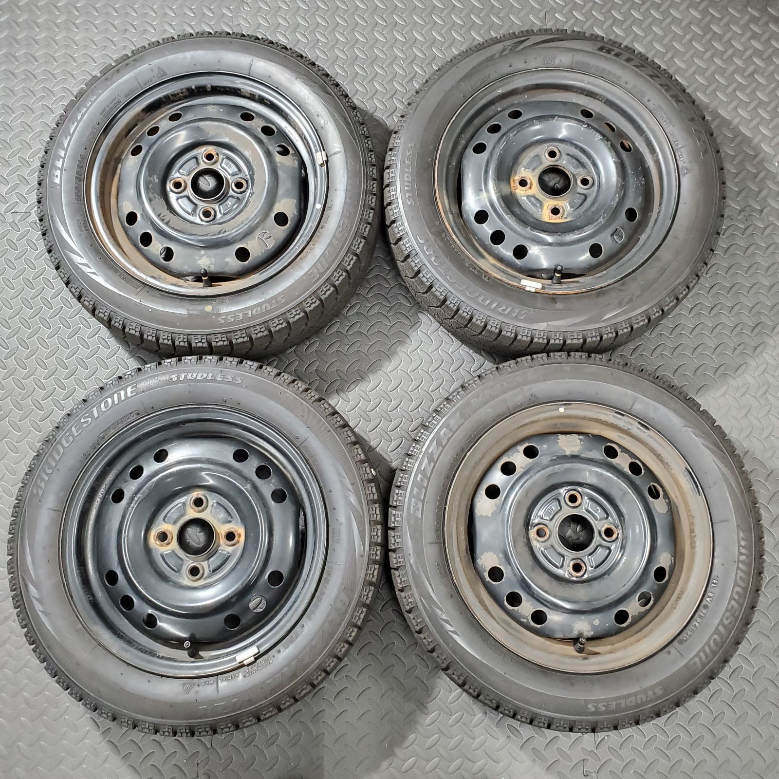 20年製 155/65R14 ブリヂストン VRX ダイハツ タント ムーヴ ミラ