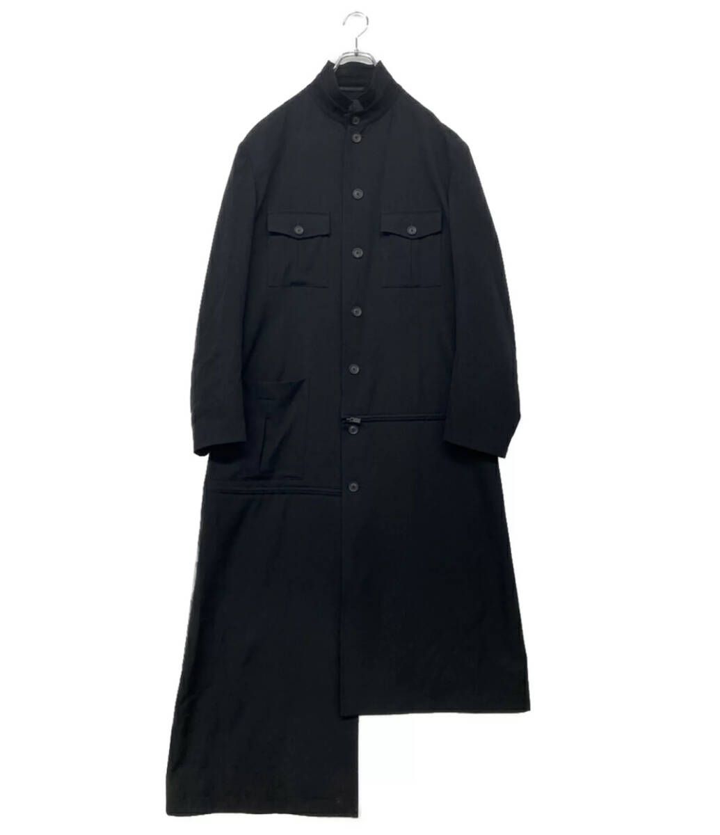 19 awYOHJI POUR HOMME STAND JACKET ギャバジンスタンドファスナージャケットサイズ3ヨウジヤマモト