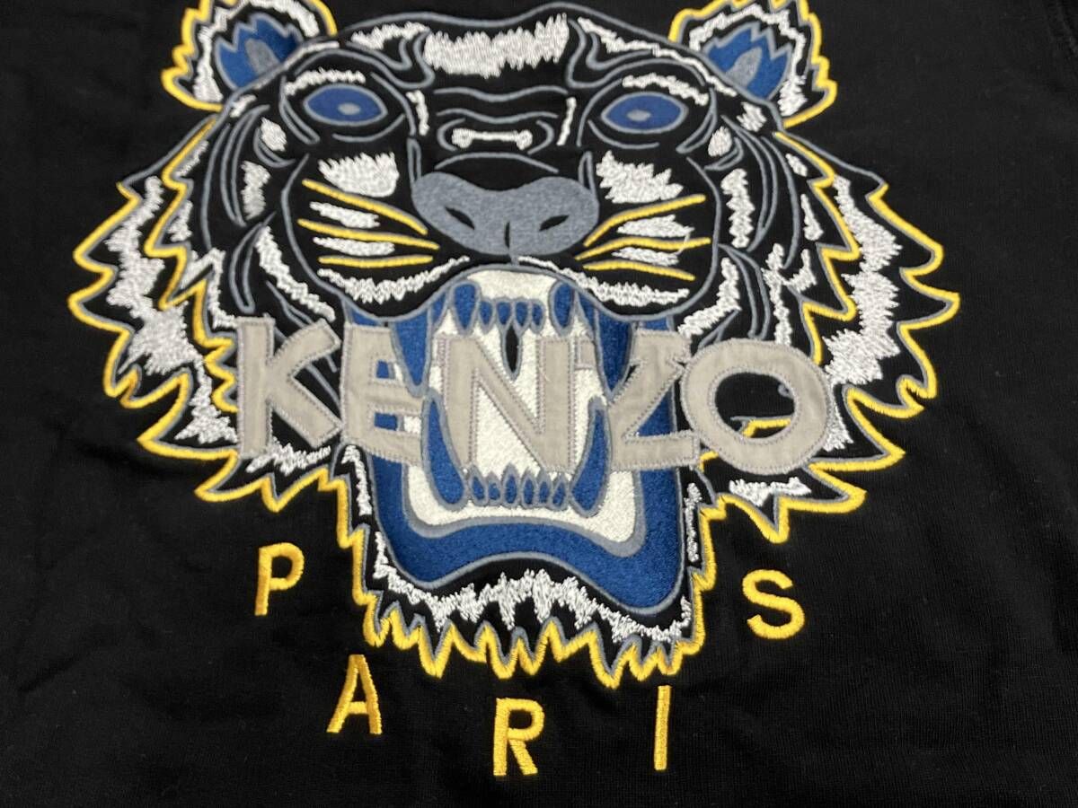 KENZO スウェット ケンゾー タイガー 虎 刺繍 ブラック size M ベーシック その他 