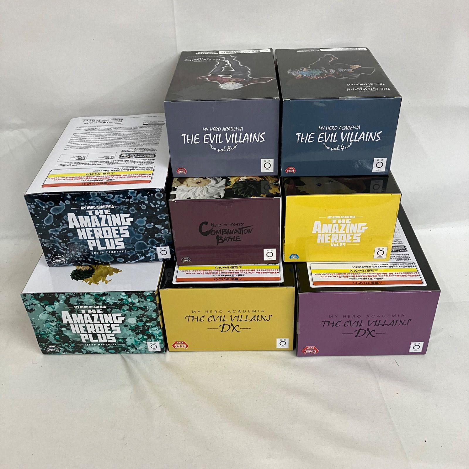 未開封 僕のヒーローアカデミア THE AMAZING HEROES 他 フィギュア 8個