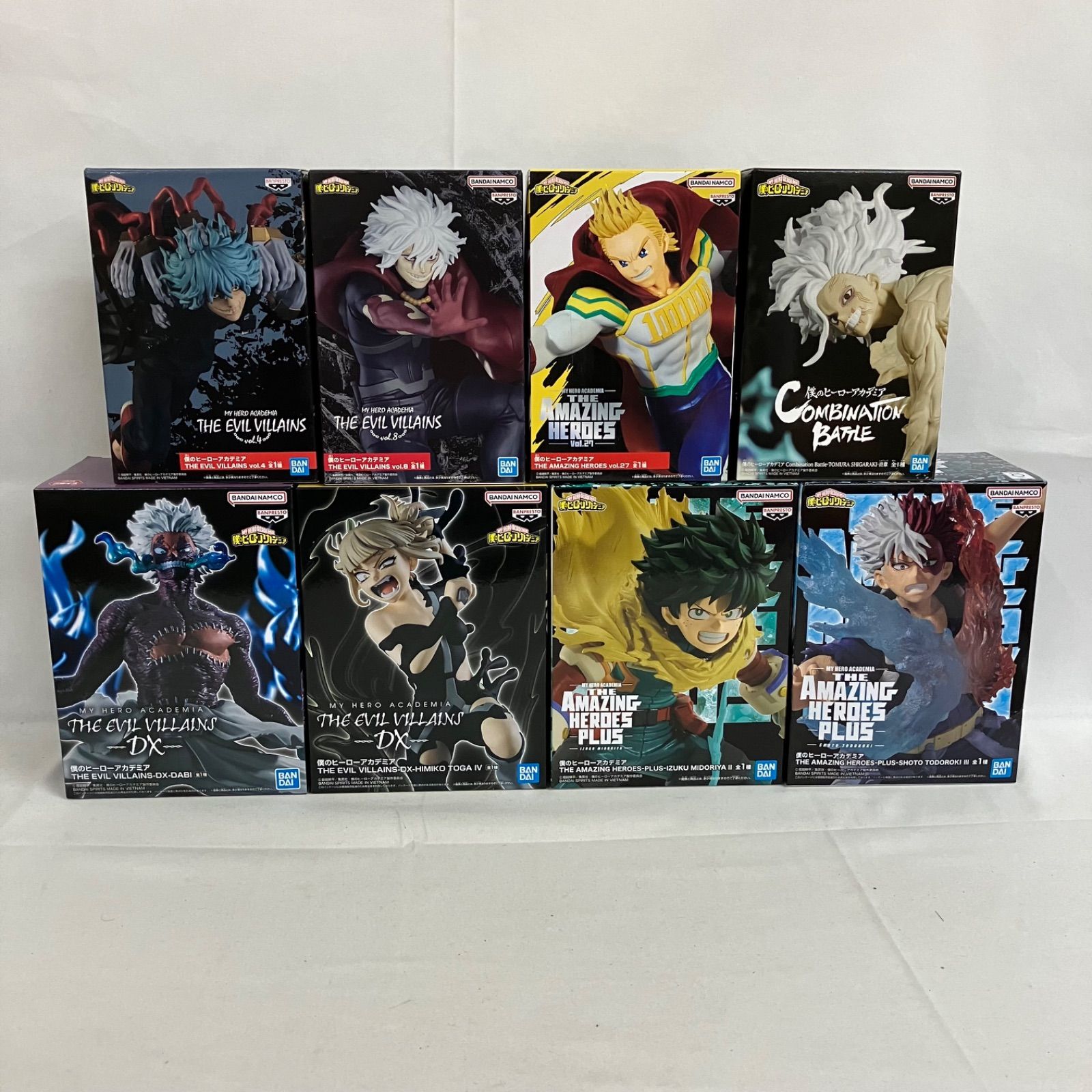 未開封 僕のヒーローアカデミア THE AMAZING HEROES 他 フィギュア 8個