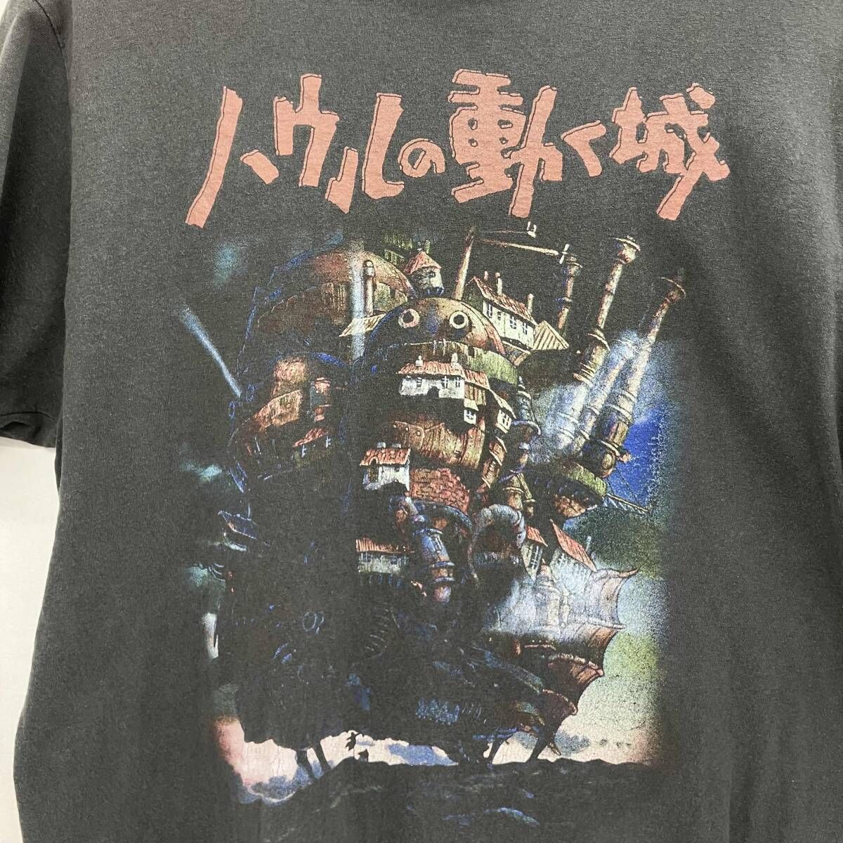 当時もの ハウルの動く城 2004年 スタジオジブリ アニメ 半袖Tシャツ サイズL