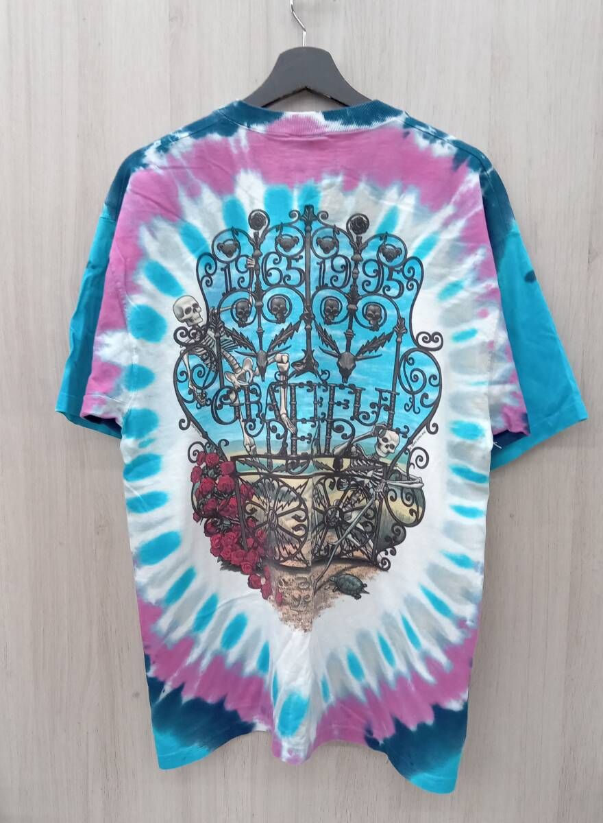 LIQUID BLUE リキッド ブルー 半袖Tシャツ スカル マルチ Lサイズ