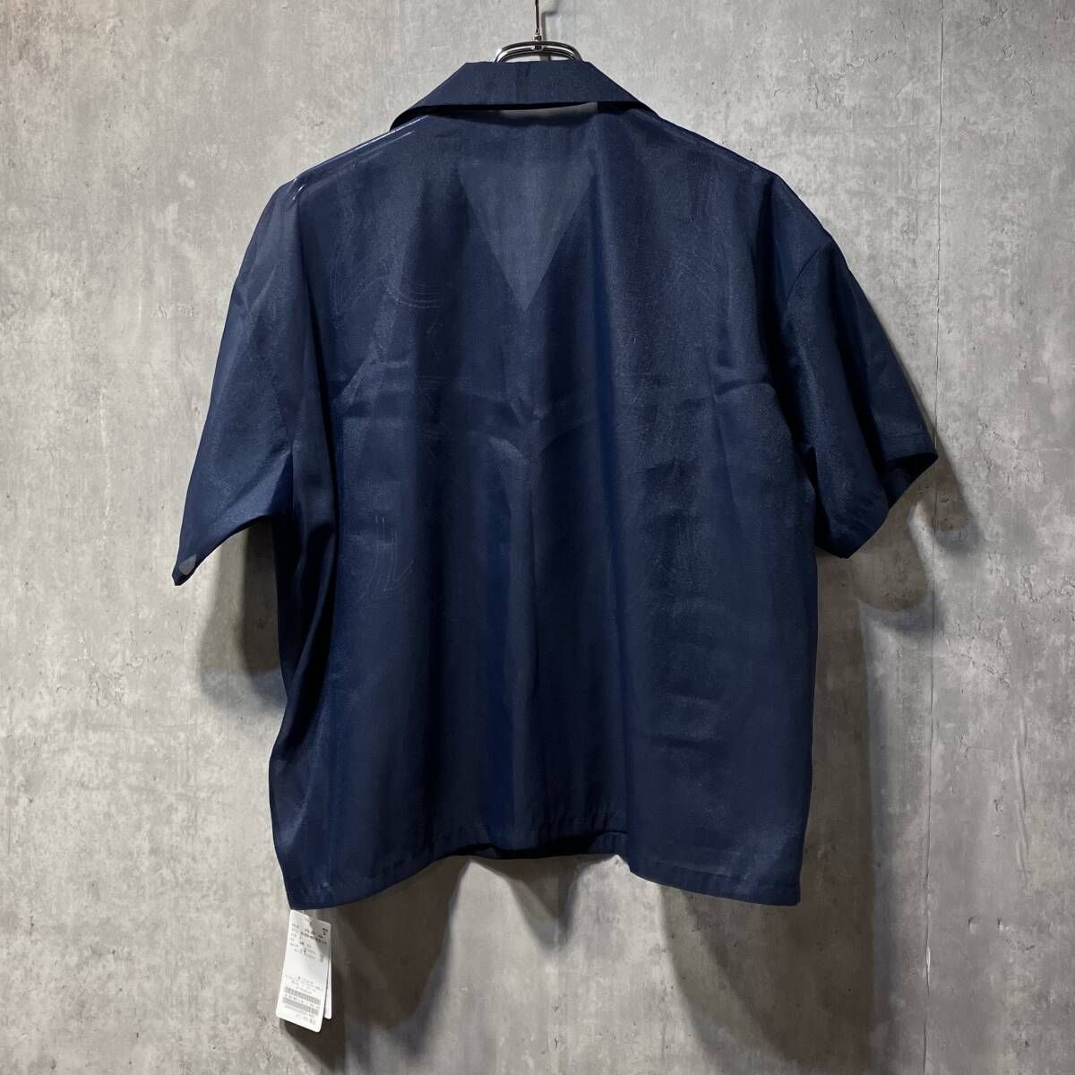 25 ss JOURNAL STANDARD NAVY SHIRT sizeF シアーウエスタンシャツ 半袖シャツ ジャーナル