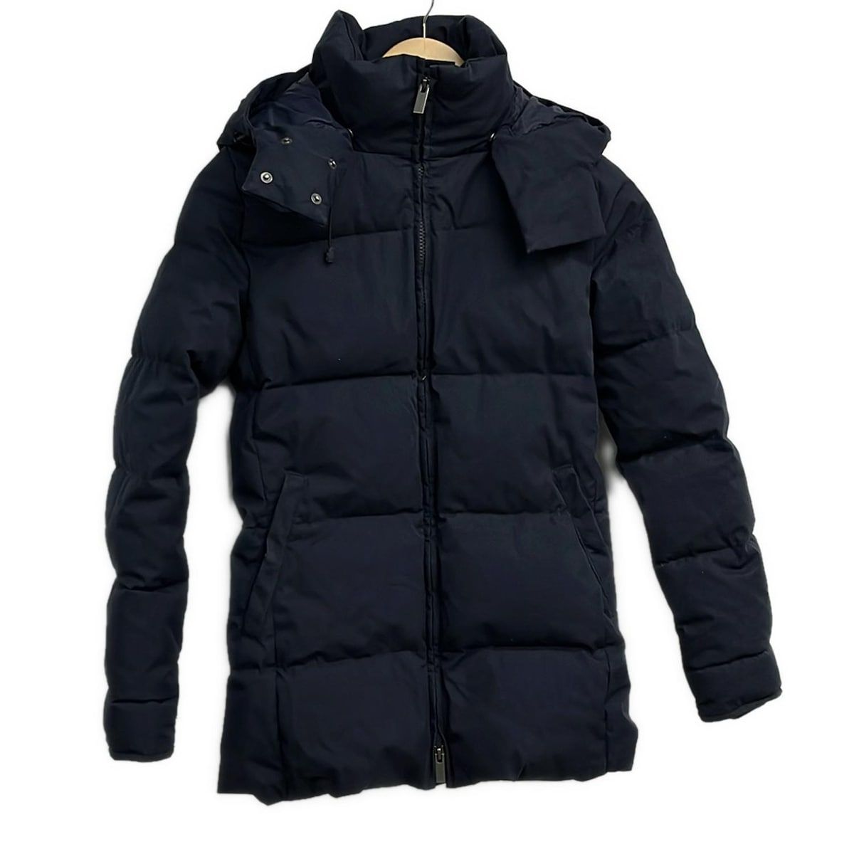 PYRENEX ピレネックス ダウンジャケット サイズJP 36 レディース - ネイビー 長袖 冬