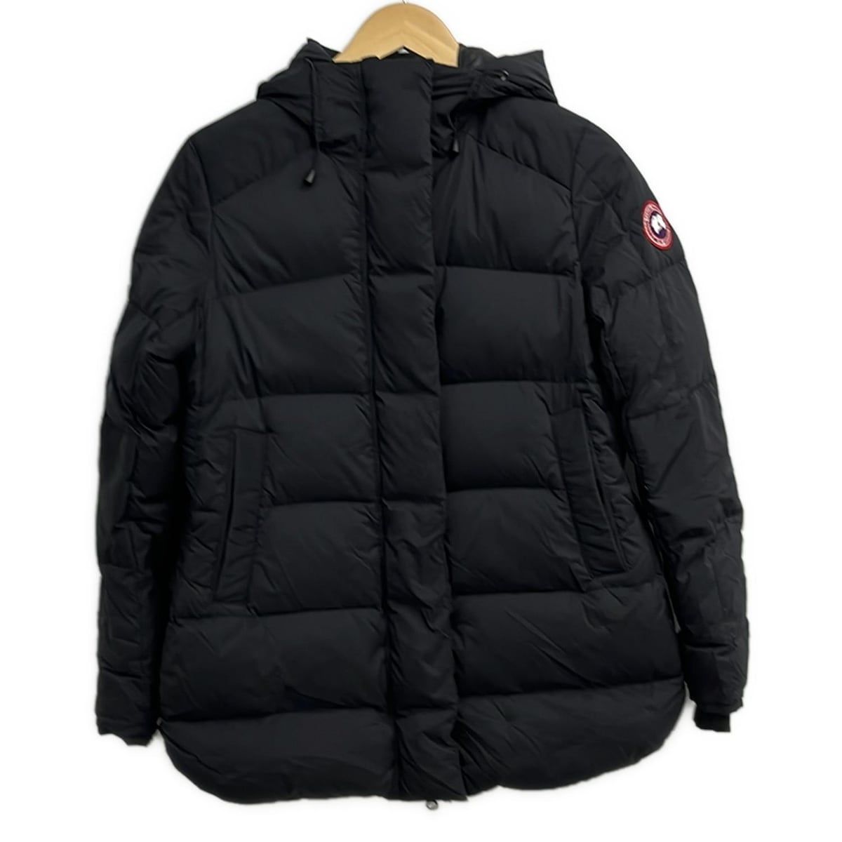 CANADA GOOSE カナダグース ダウンコート サイズM レディース - 5076 L 黒 長袖 冬