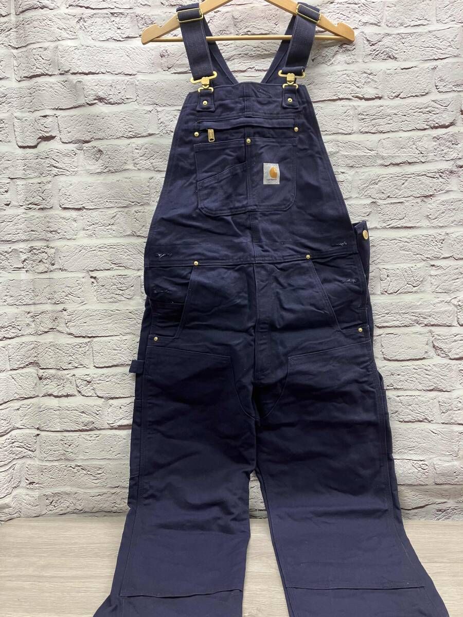 Carhartt オーバーオール オールインワン 表記サイズ32 32 ブルー