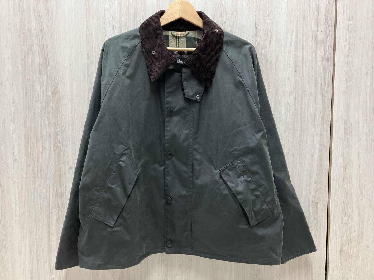 BARBOUR JACKET ワックスショートジャケット グリーン サイズ表記36 バブアー