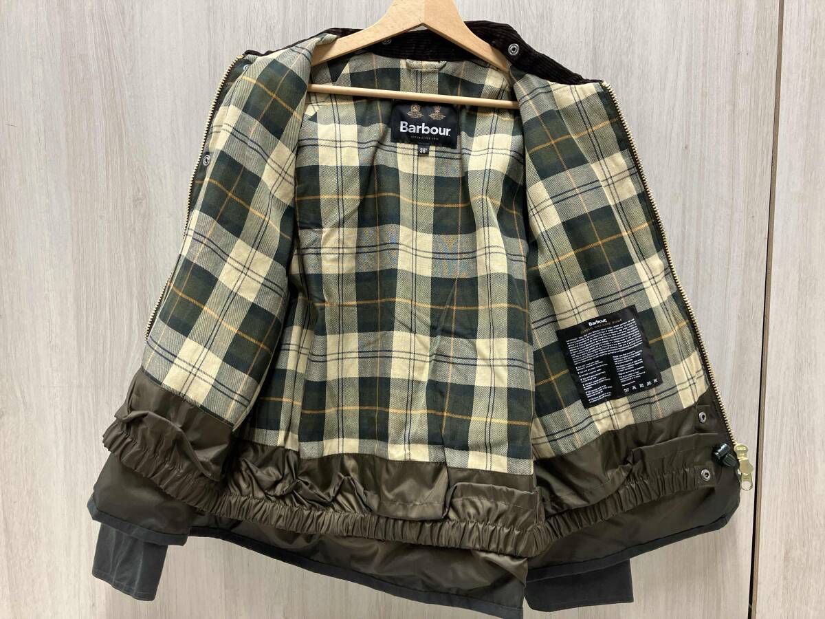 BARBOUR JACKET ワックスショートジャケット グリーン サイズ表記36 バブアー その他 トップス メンズ