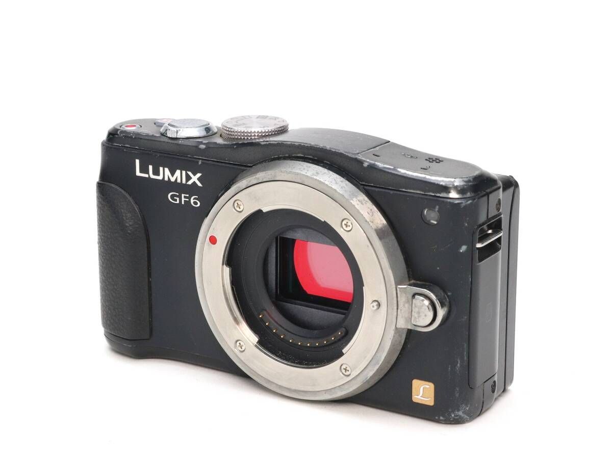 D (ジャンク) Panasonic パナソニック LUMIX DMC-GF6 ボディ ブラック