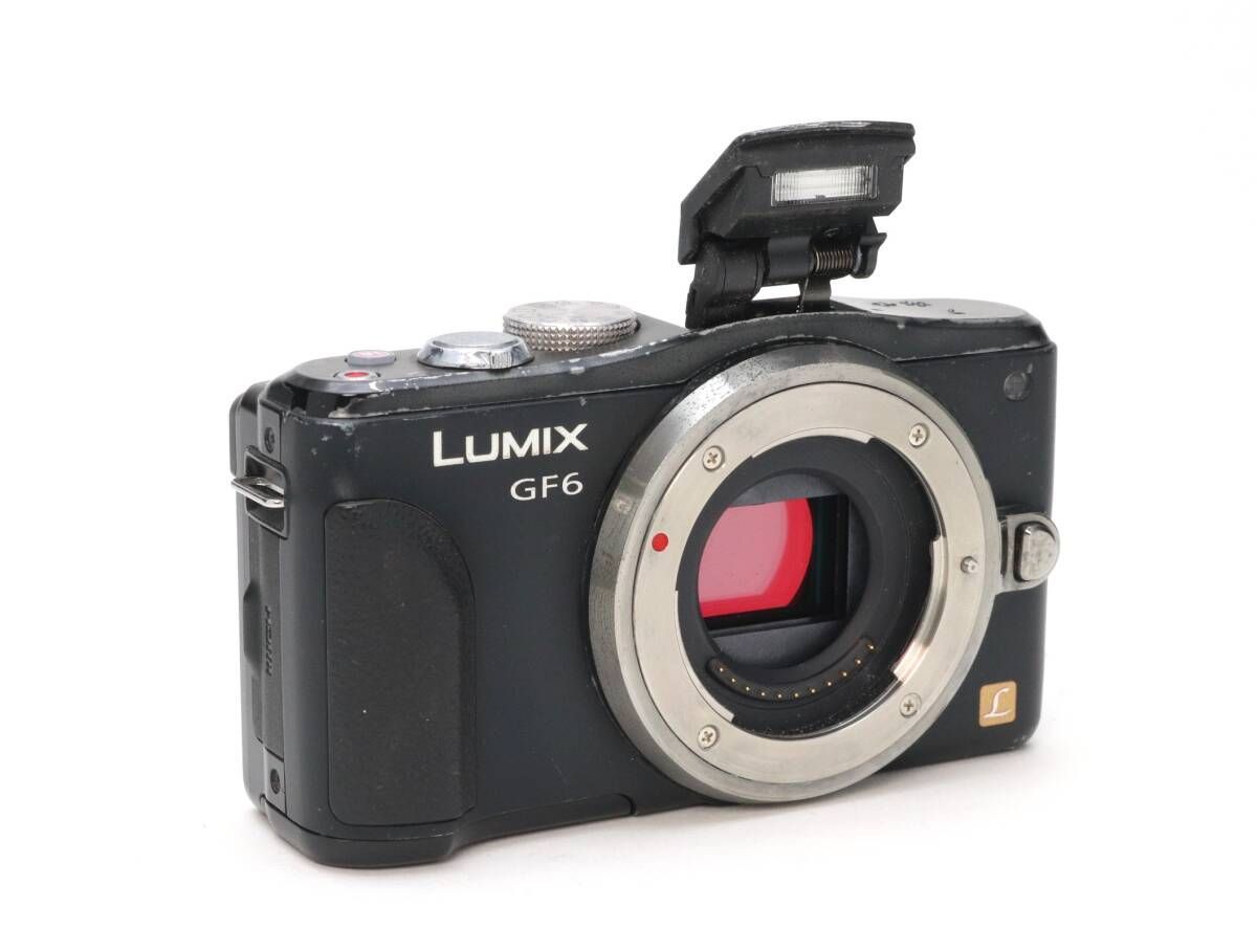 D (ジャンク) Panasonic パナソニック LUMIX DMC-GF6 ボディ ブラック