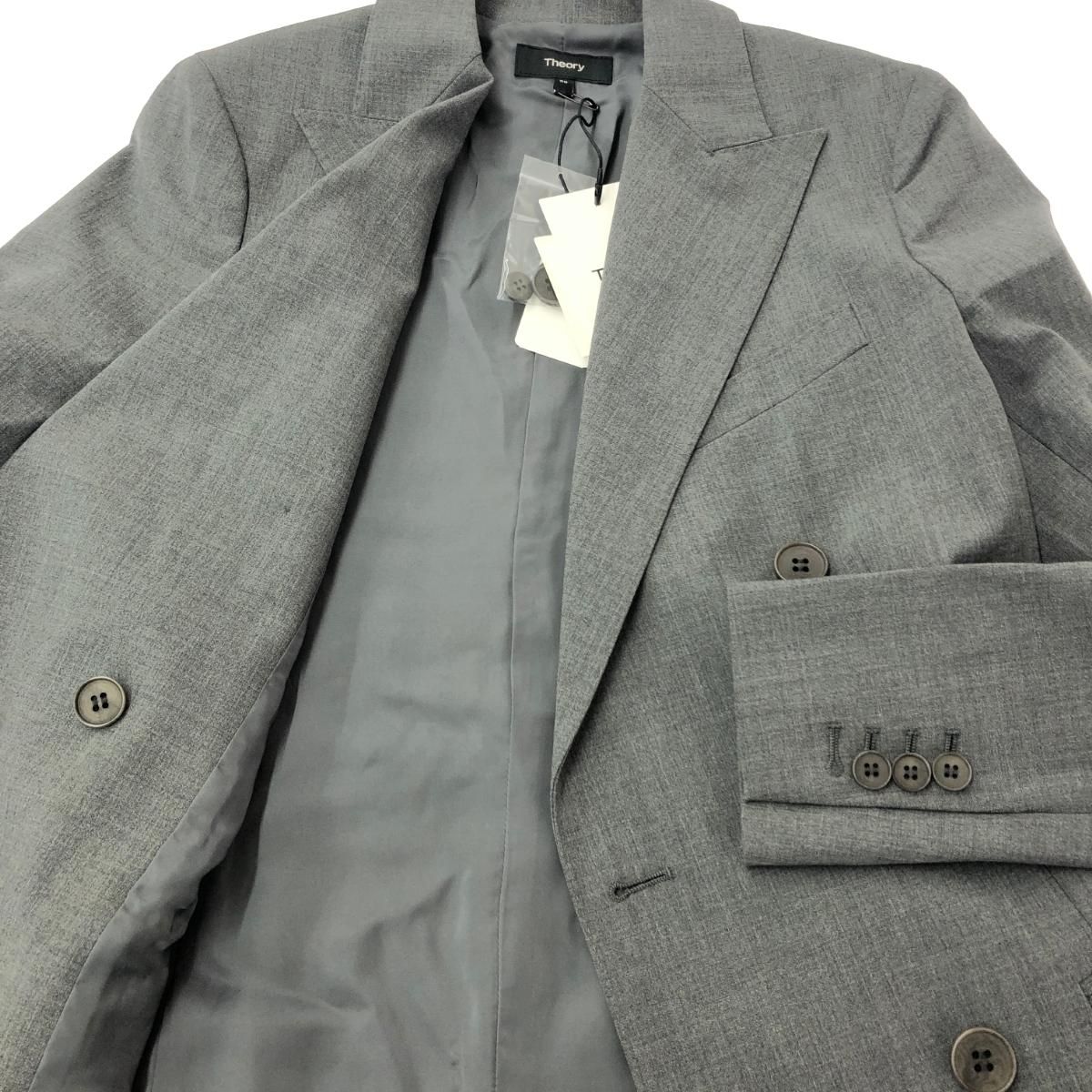 theory セオリー セットアップ/ダブルブレストジャケット×センター
