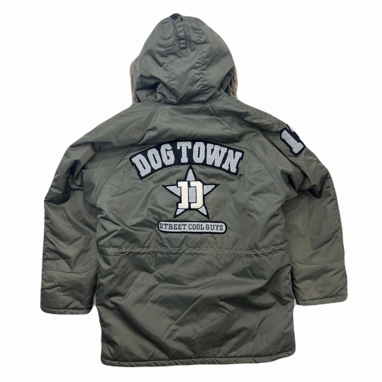 希少！ DOGTOWN XLサイズ N-3B フライトジャケット ドッグタウン N-3B フライトジャケット メンズ XL オリーブグリーン