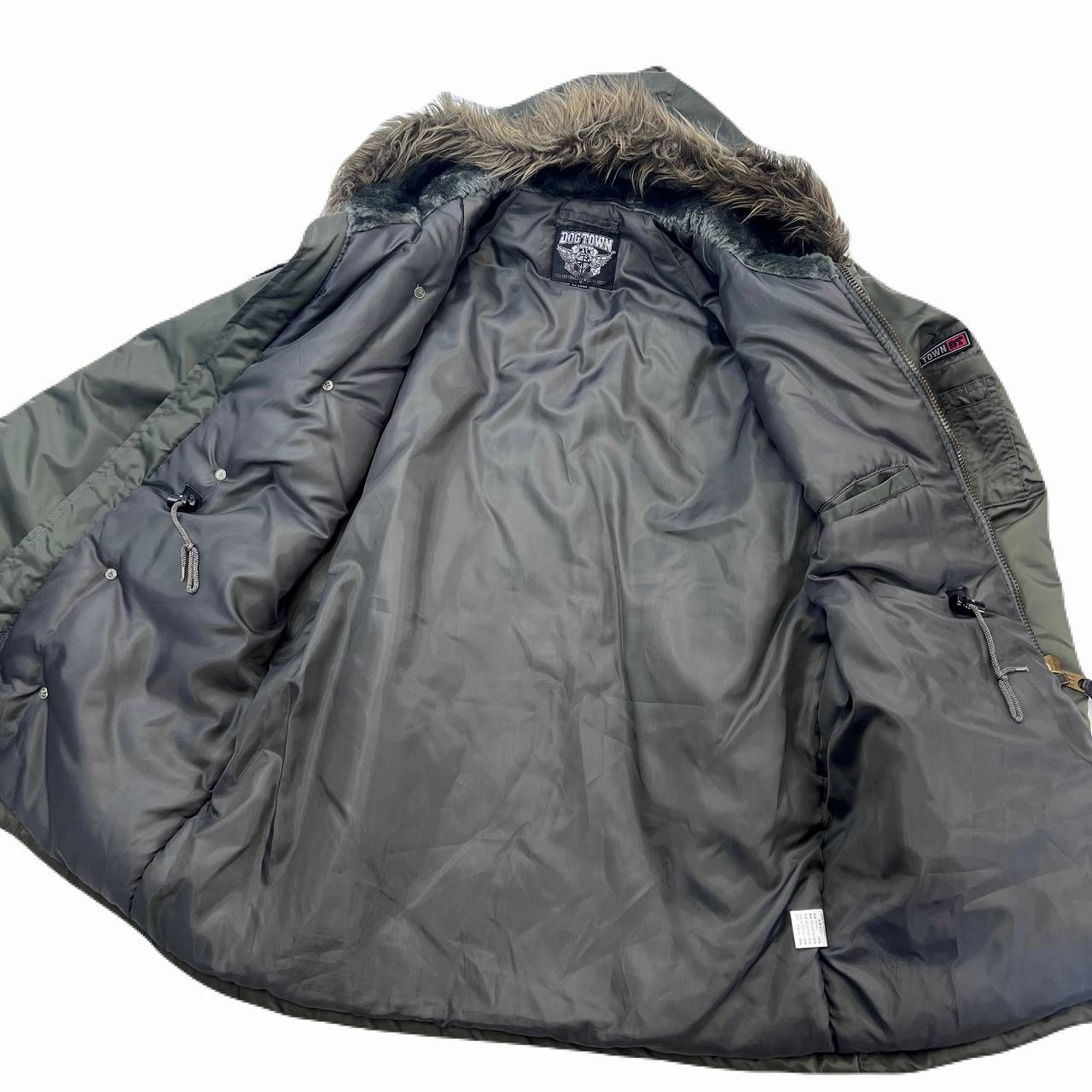 ドッグタウン N-3B フライトジャケット メンズ XL オリーブグリーン