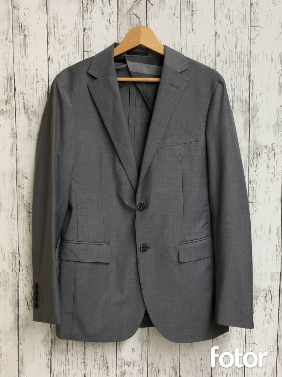 BLACK LABEL CRESTBRIDGE ブラックレーベル クレストブリッジ テーラードジャケット L グレー メンズ