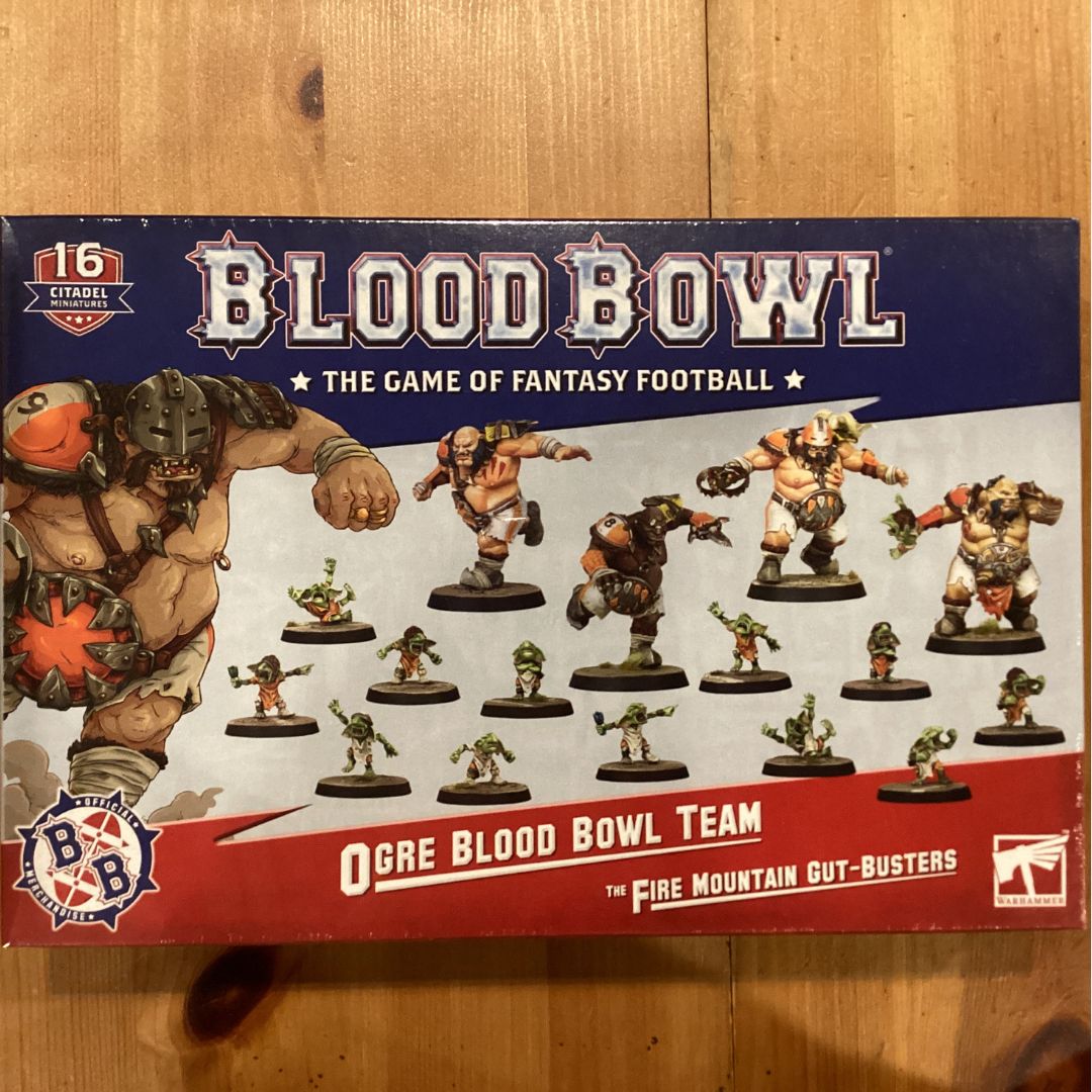 ウォーハンマー ブラッドボウル オーガチーム Ogre Blood Bowl Team