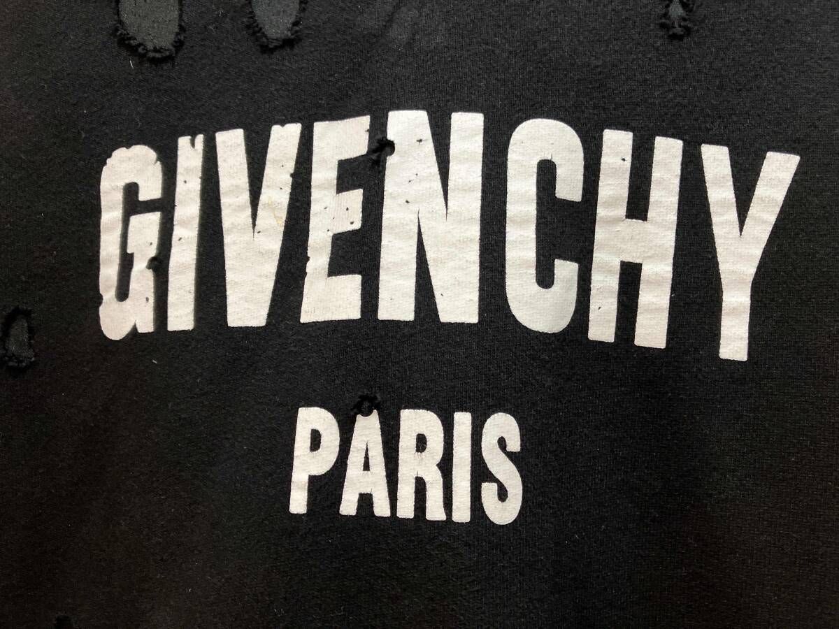 GIVENCHY デストロイパーカー ジバンシー ダメージ加工 パーカー