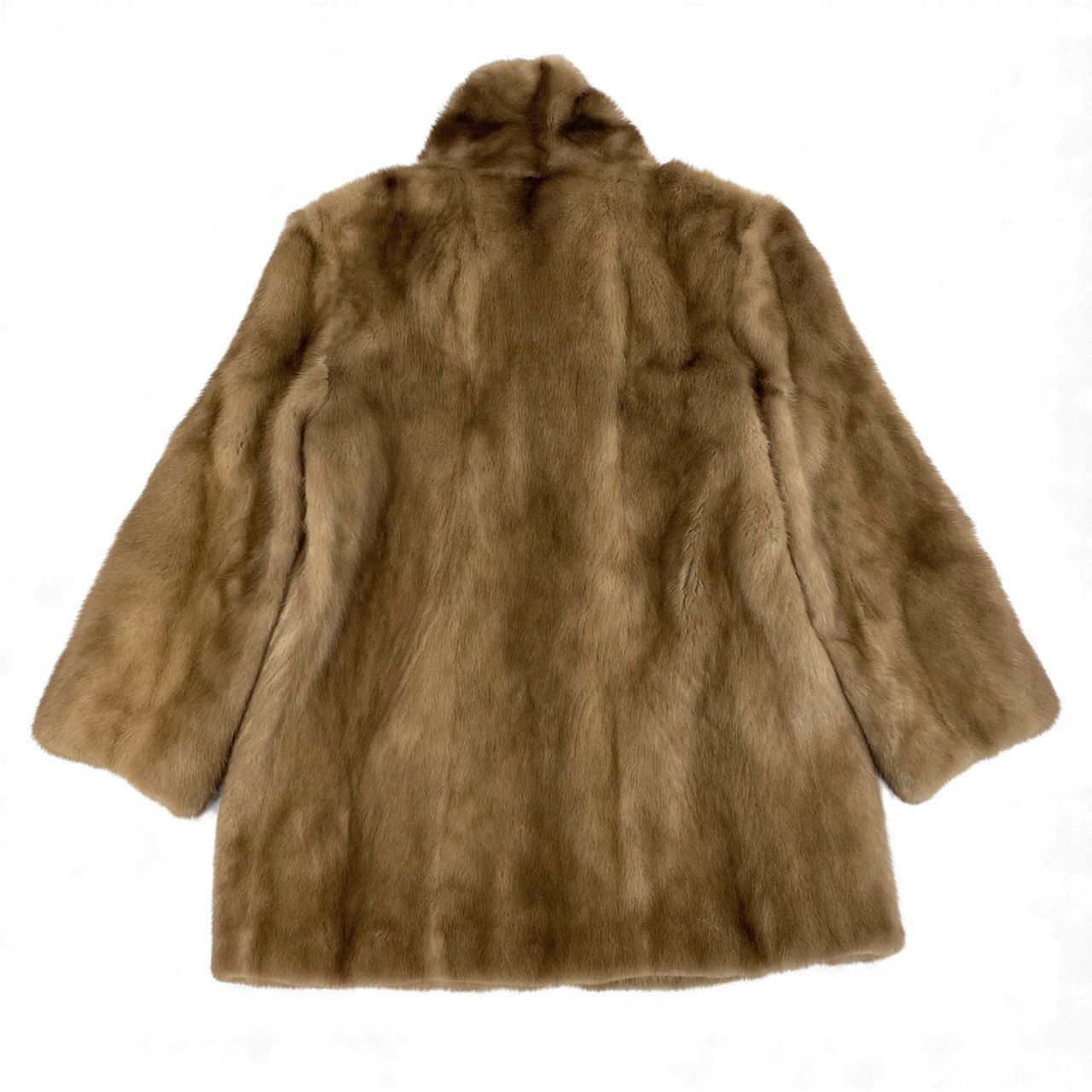 27L1 palody パステルミンク ミンクコート 毛皮コート サイズ13号